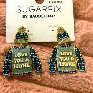 🕎💙🕎BaubleBar Chanukah Like A Lot o’ Latkes🕎💙🕎Bundle Earrings/Will Discount